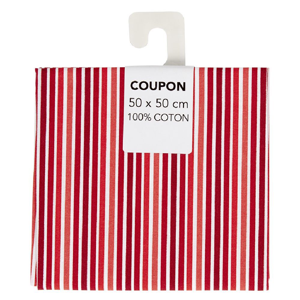 Coupon tissu 100% coton 50x50cm