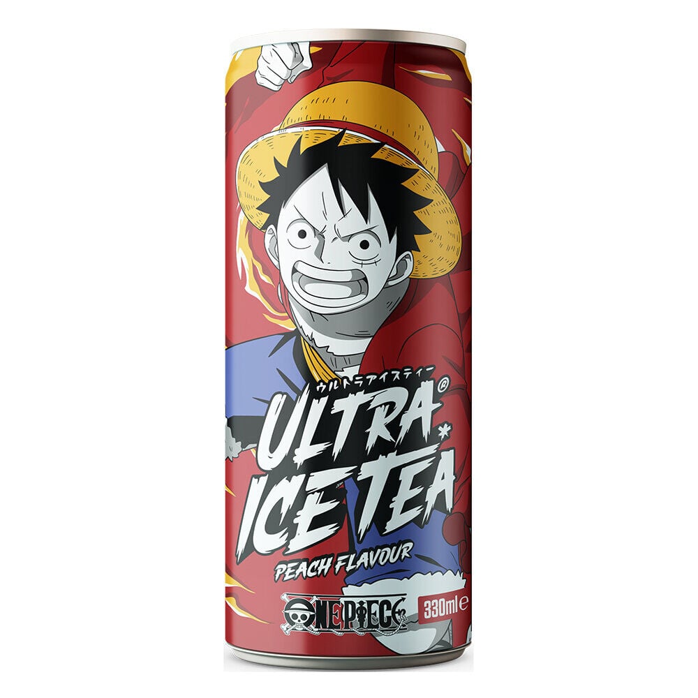 Thé glacé Ultra Ice Tea goût pêche Luffy 330ml
