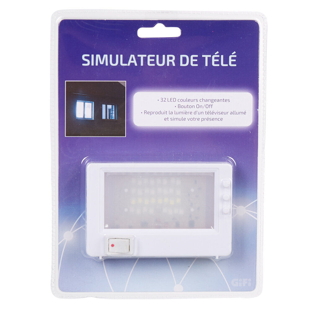 Simulateur de télé anti-cambriolage