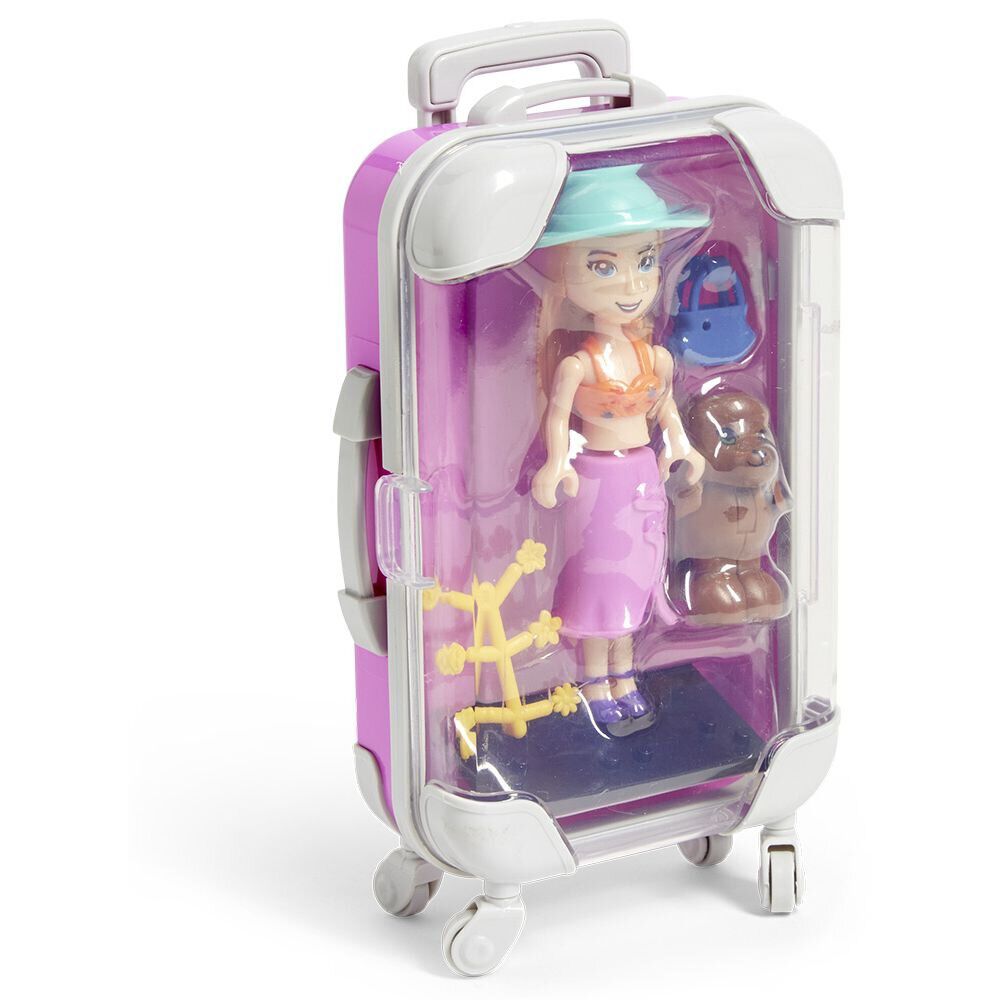 Valise mini poupée voyage - 3 modèles