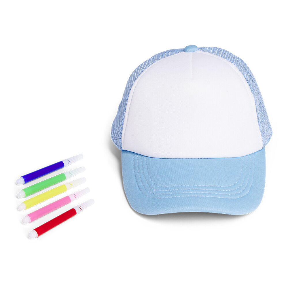 Casquette à colorier et crayons T56/58