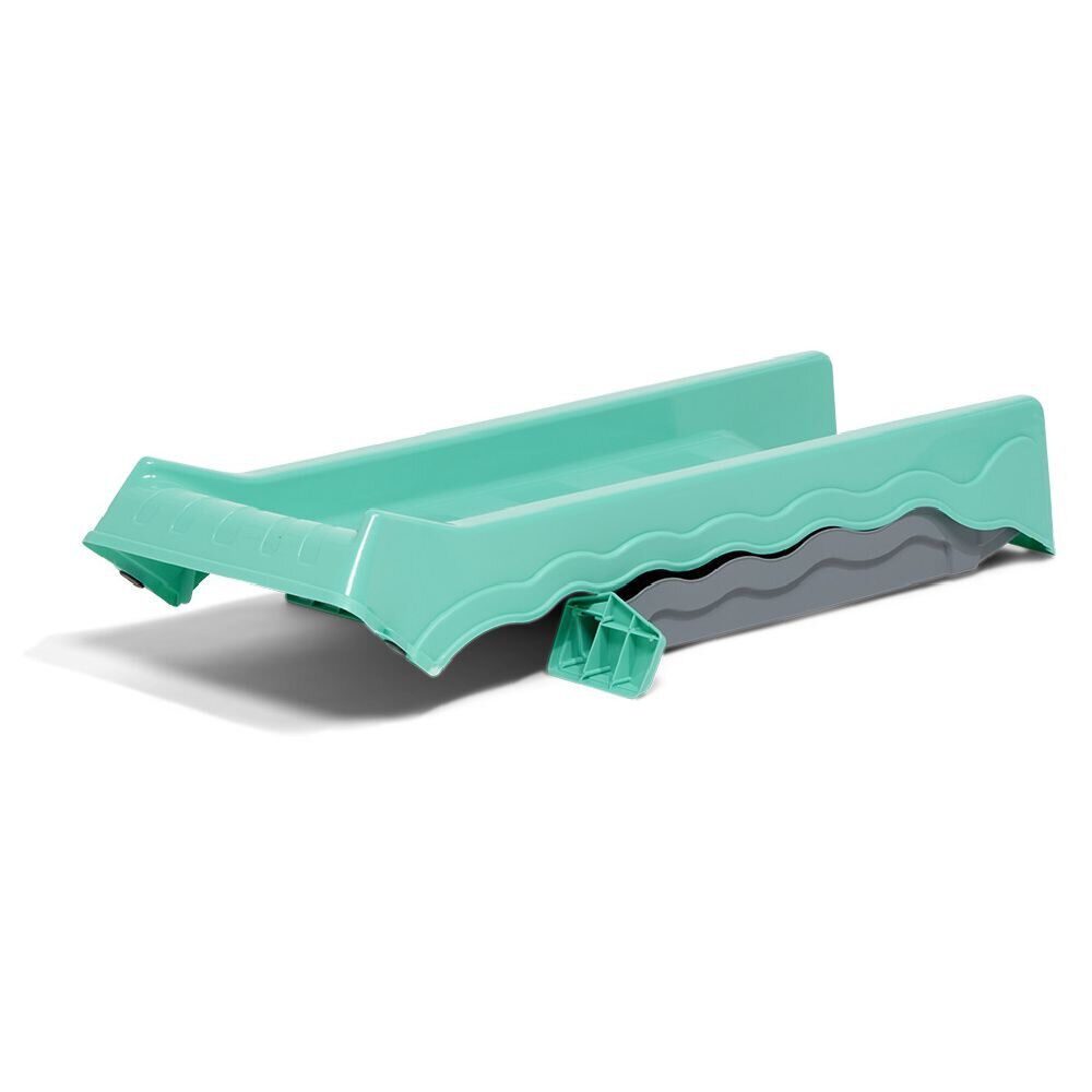 Toboggan enfant 3 marches vert 126x59xH71cm