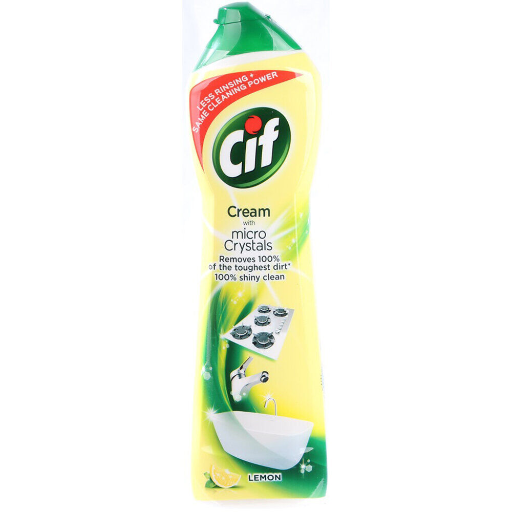 Cif crème à récurer multi surfaces Citron 500ml