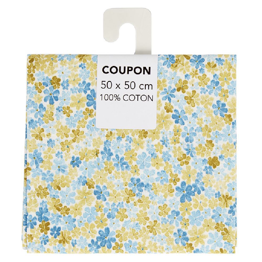 Coupon tissu 100% coton 50x50cm