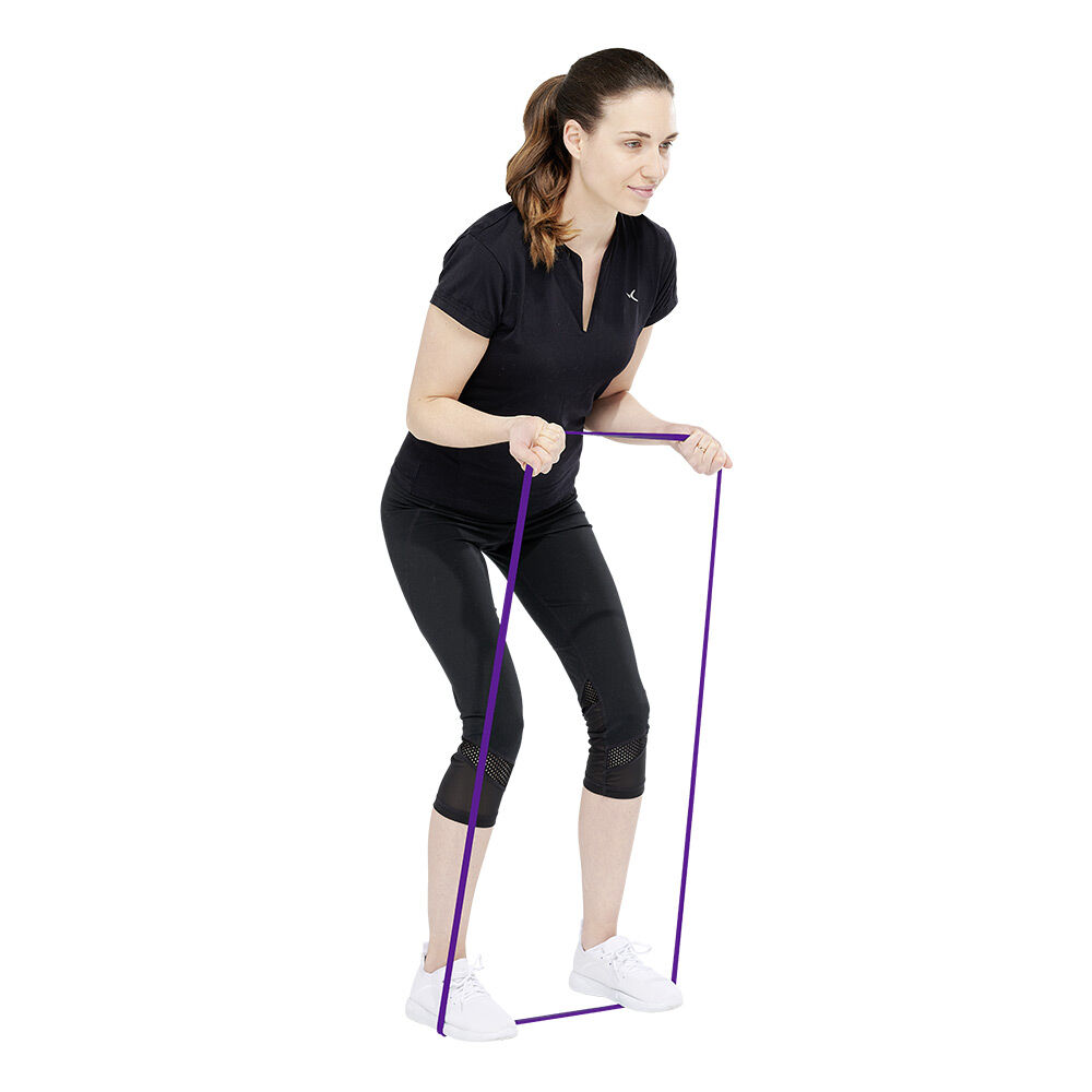 Élastique fitness force 11 à 29 violet