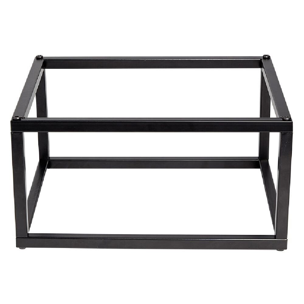 Pieds pour meuble Box Cube métal noir H17,5cm