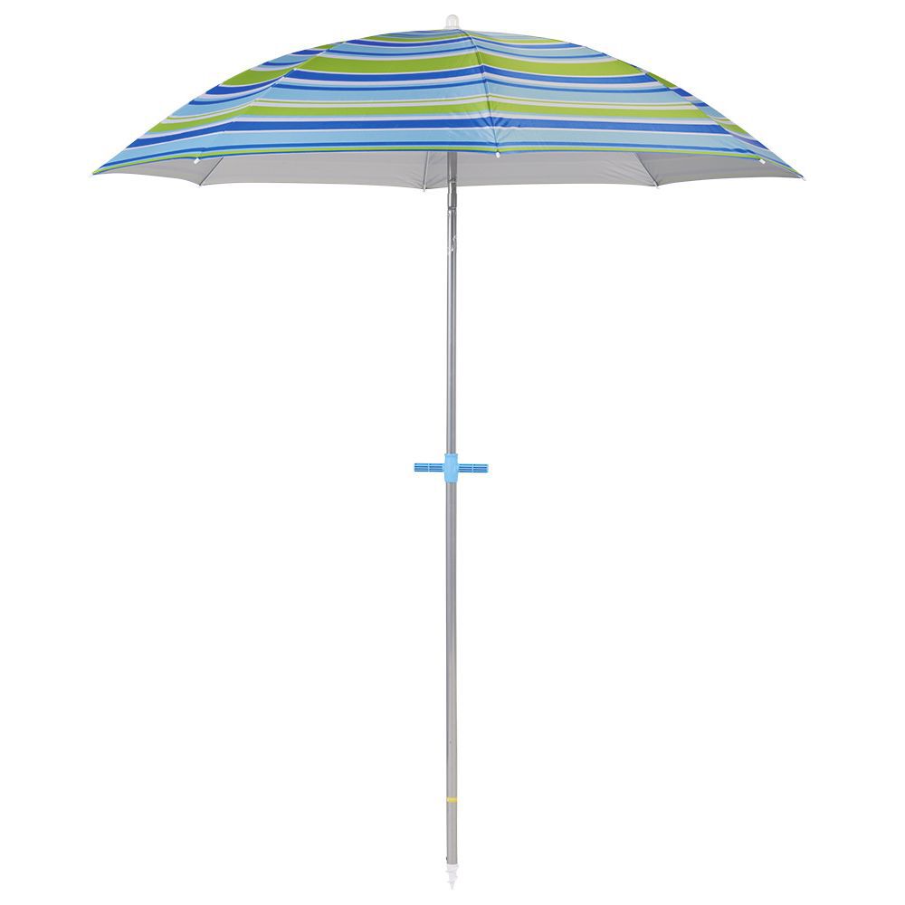 Parasol de plage inclinable