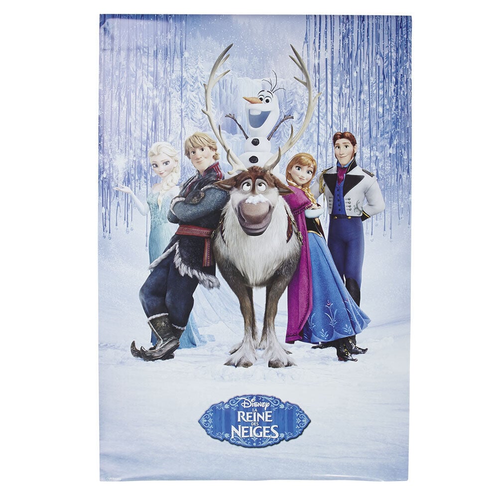 Poster Reine des neiges 6 personnages