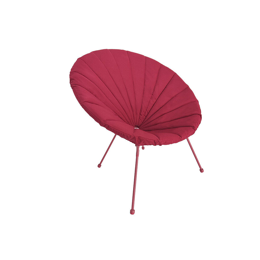 Housse de fauteuil de jardin Urban tissu déperlant - Rouge - Ø85xH37 cm