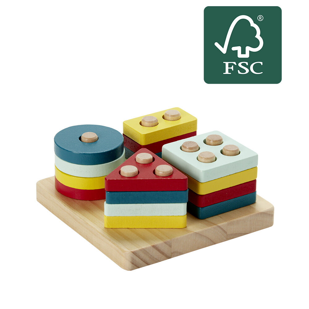 Jeu des formes en bois Montessori