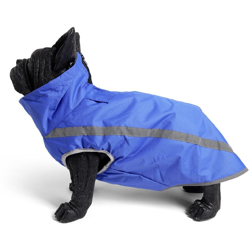 Veste fraîcheur pour chien polyester bleu taille L
