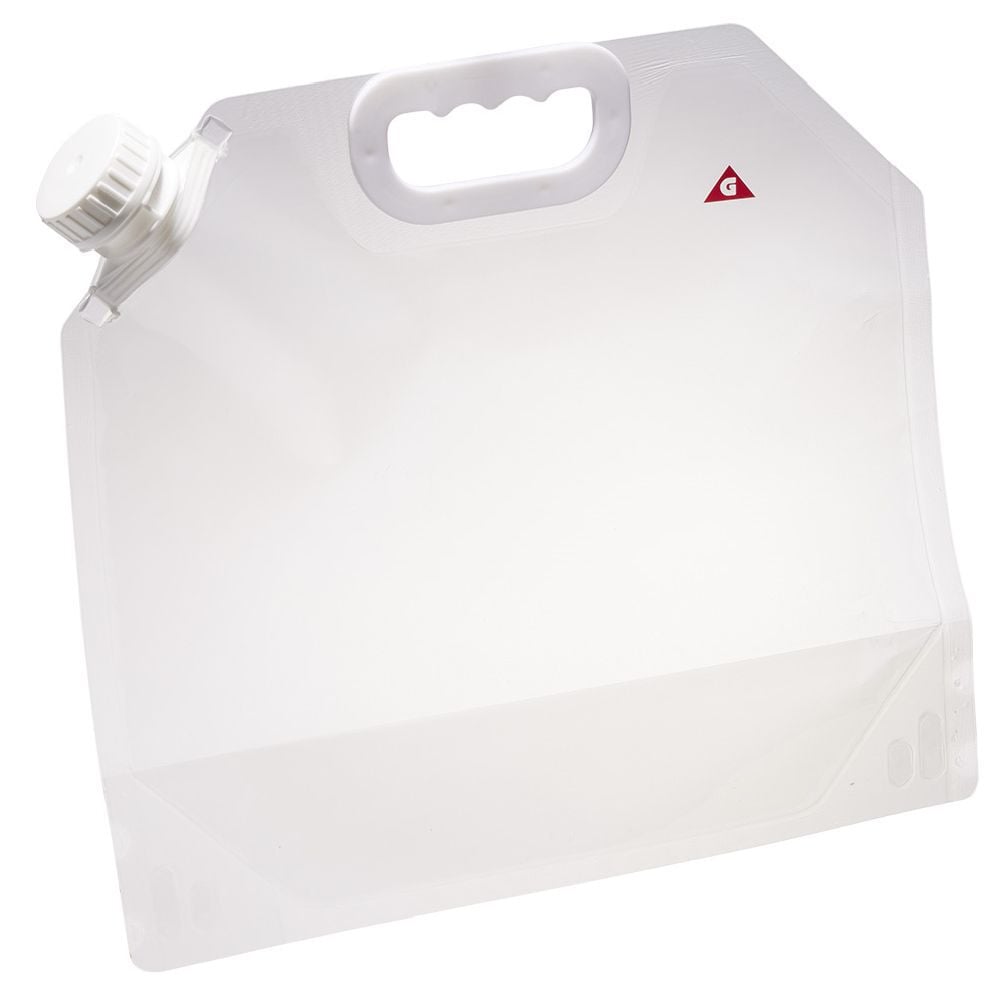 Jerrican souple plastique transparent 5L - 32,5x4,5xH30cm