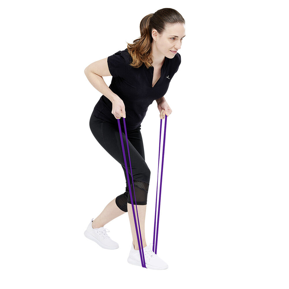 Élastique fitness force 11 à 29 violet