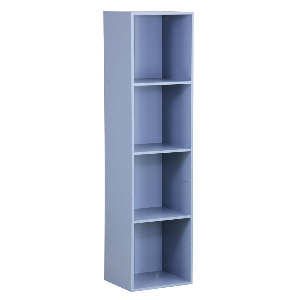 Structure Box Cube 4 Cases Bleu - 35,2x30xH137,2 cm