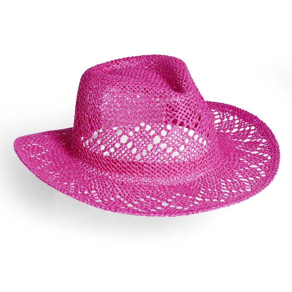 Chapeau de cowboy 56-58cm rose ou beige