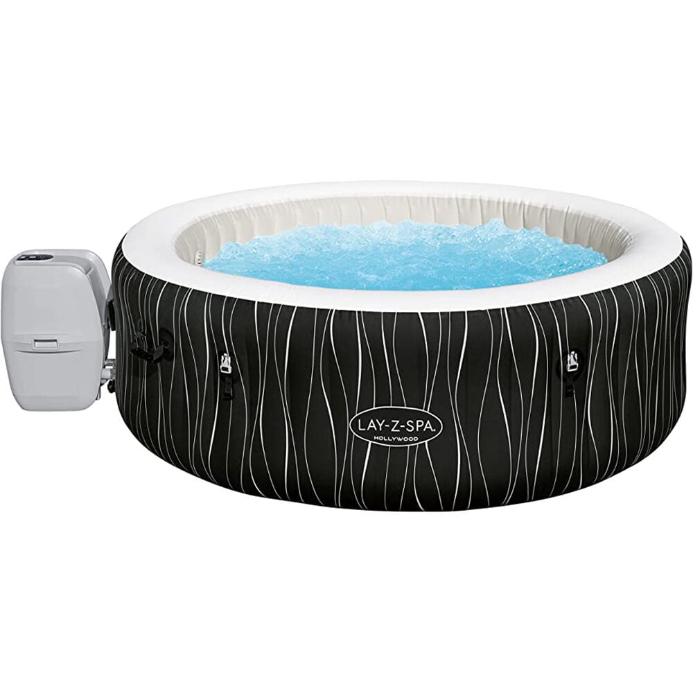 Spa gonflable rond lumineux Lay-Z Spa Hollywood Bestway 4 à 6 personnes