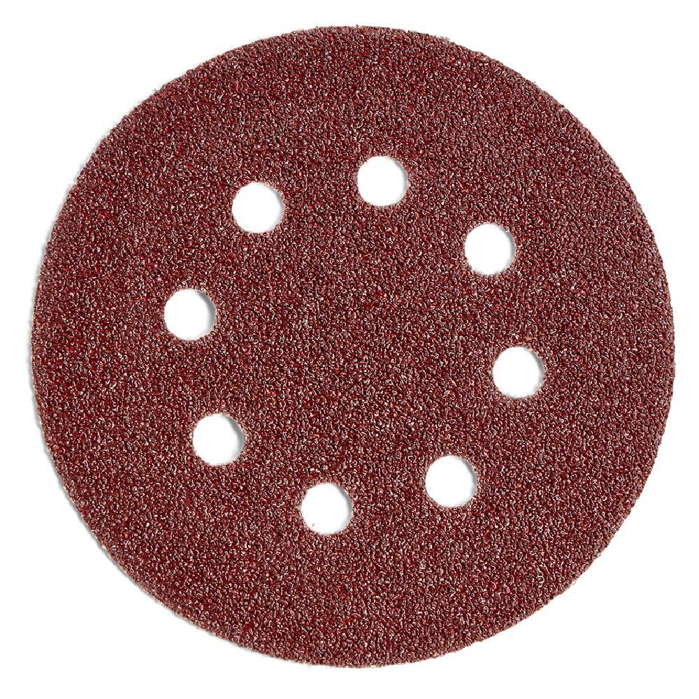 12 disques abrasifs en Corindon pour ponceuses vibrantes - Ø125 mm