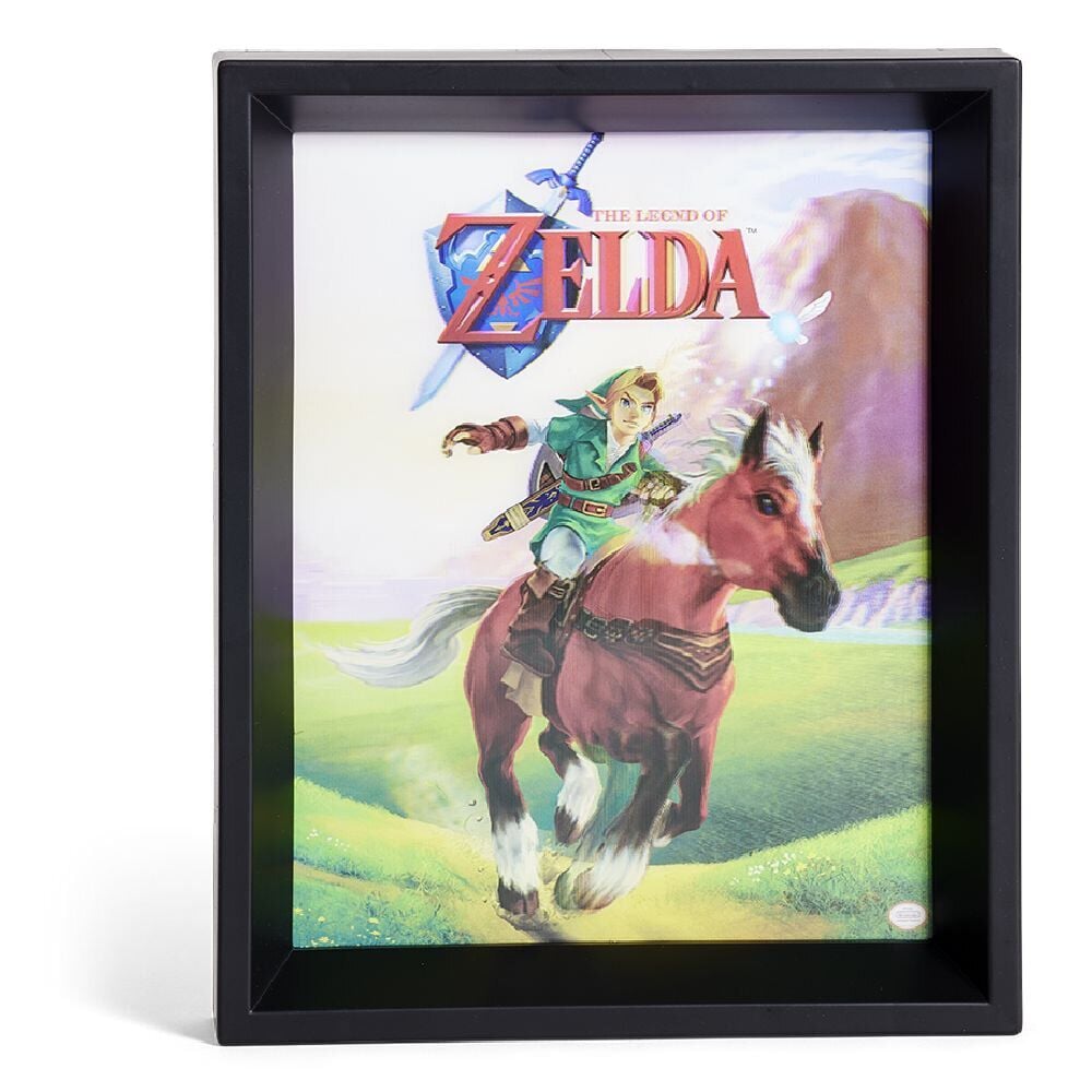 Cadre avec poster effet 3D Zelda - 23,6x28,5cm