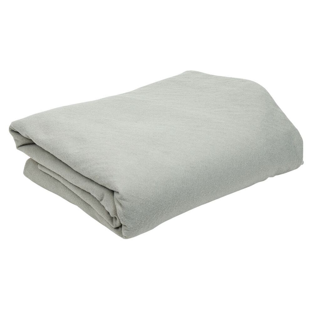 Tapis de sol pour piscine en feutrine Ø386cm gris