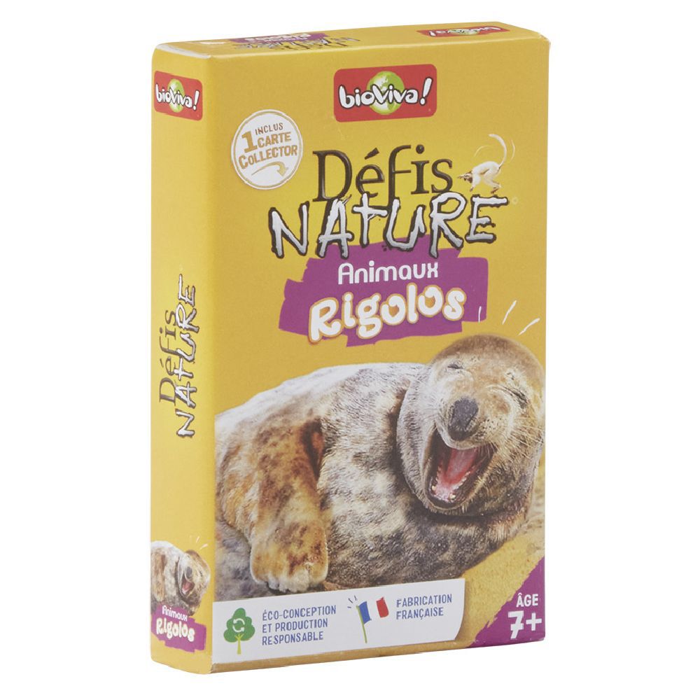 Jeu défis Nature - Animaux rigolos