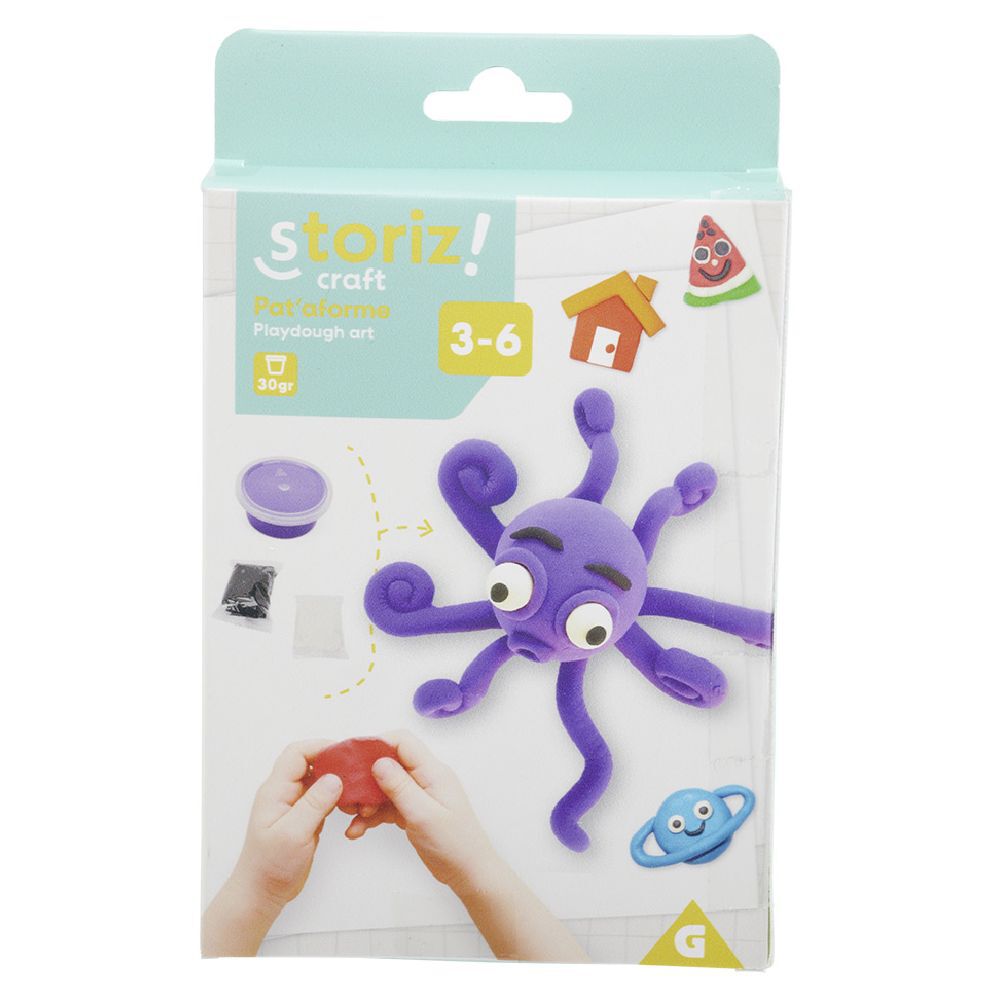 Activité pâte à forme 30g violet