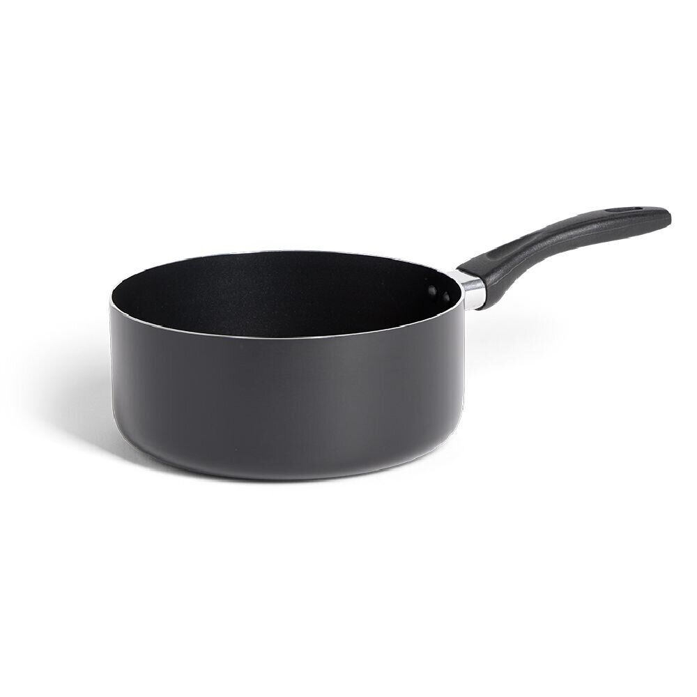 Casserole tous feux sauf induction aluminium noir Ø20cm