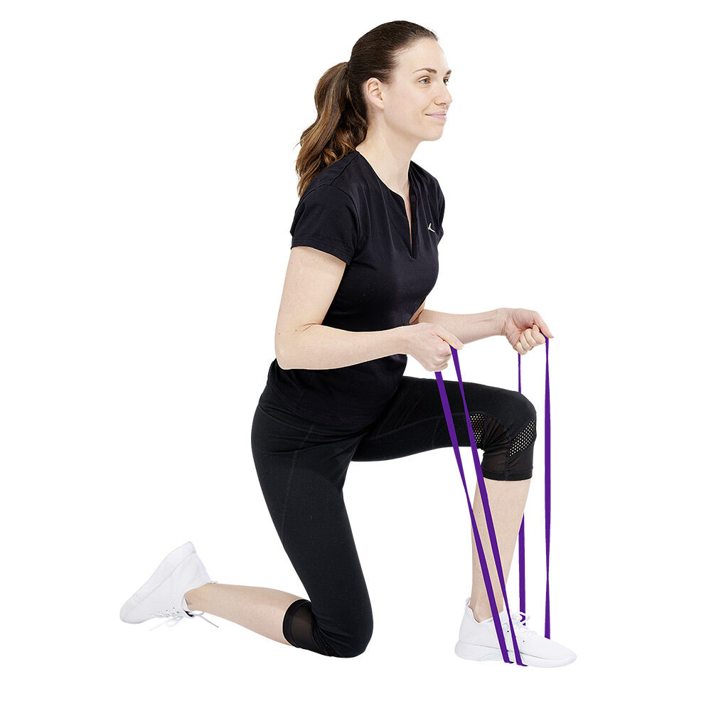 Élastique fitness force 11 à 29 violet