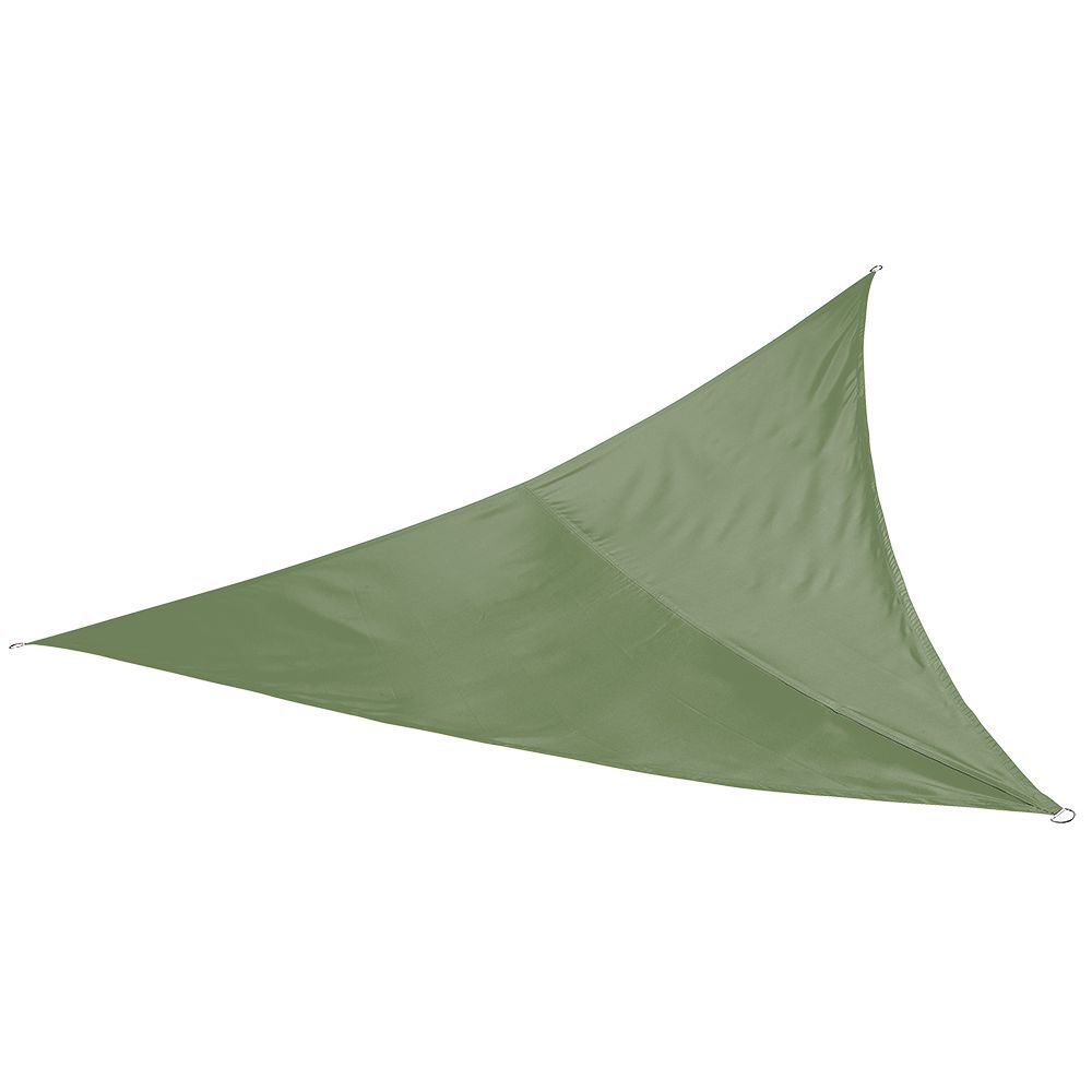 Voile d'ombrage Delta triangulaire vert 200x200x200cm