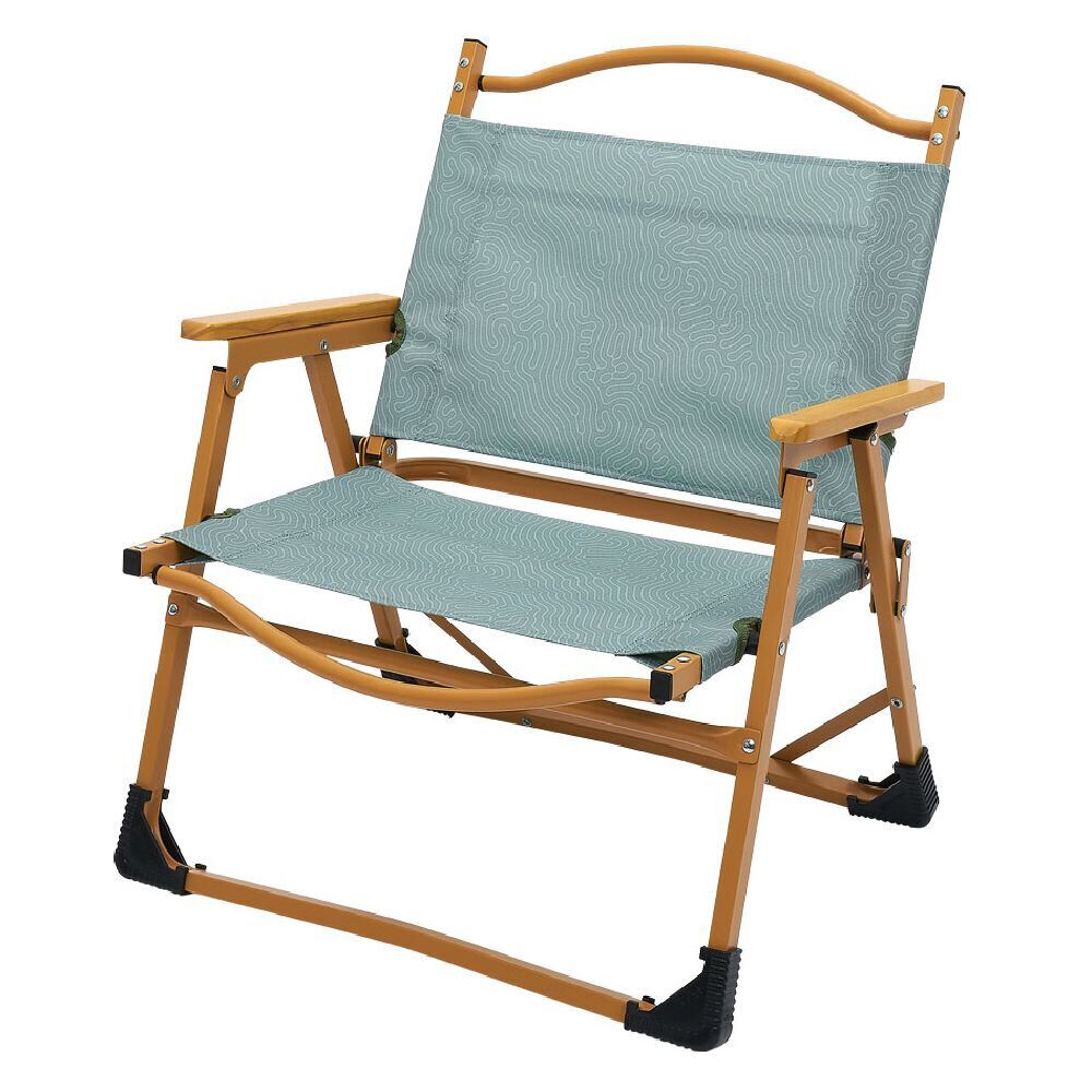 Chaise de camping acier et polyester 53x53,5xH61cm