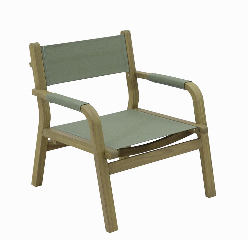 Fauteuil de jardin Bali acacia vert H72cm