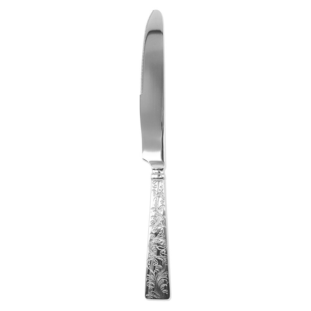 Couteau inox design arabesque