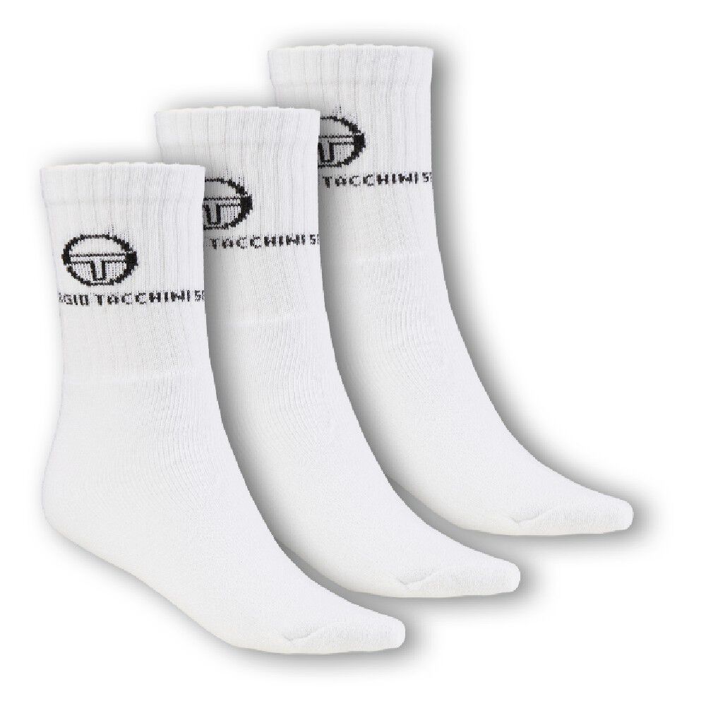 Chaussettes x3 Sergio Tacchini blanches