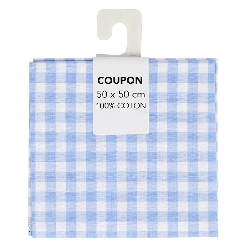 Coupon tissu 100% coton 50x50cm