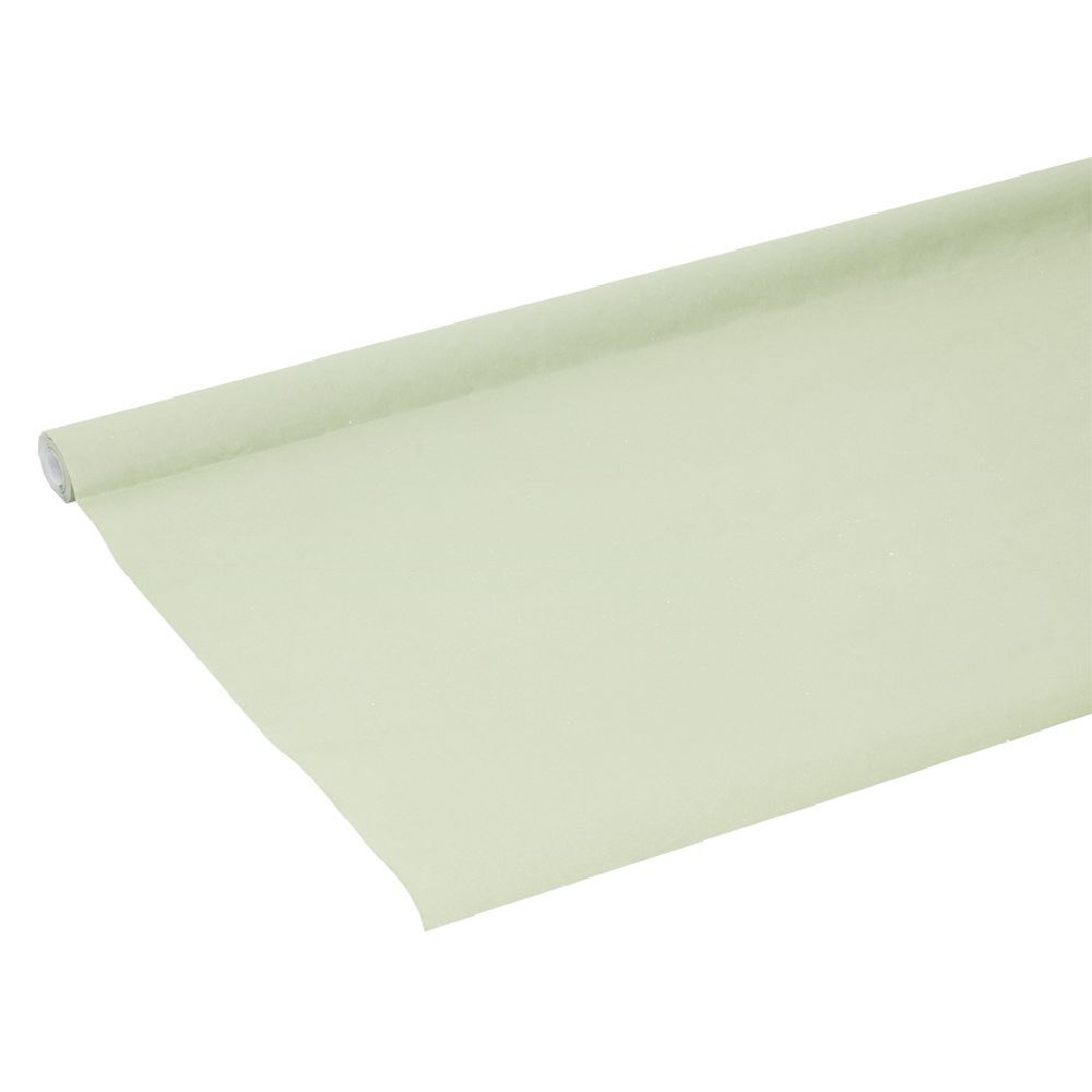 Nappe en papier damassé vert olive 6m