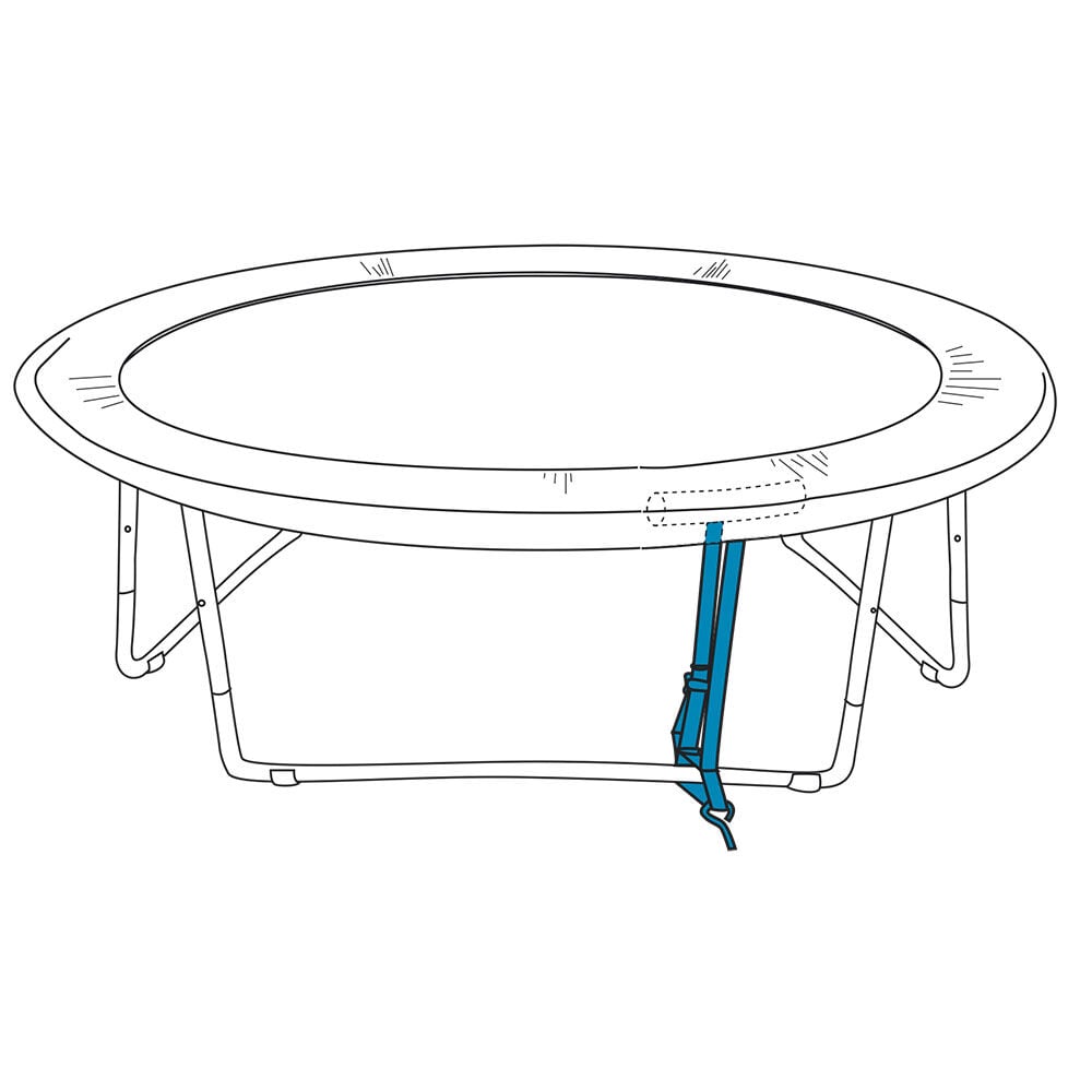 Kit d’ancrage 3 pièces pour trampoline