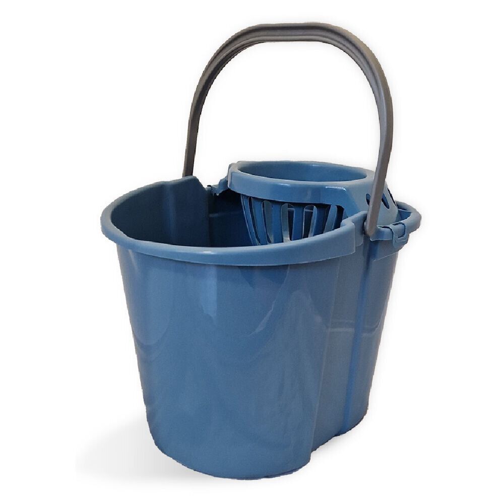 Seau essoreur 13L décor bleu