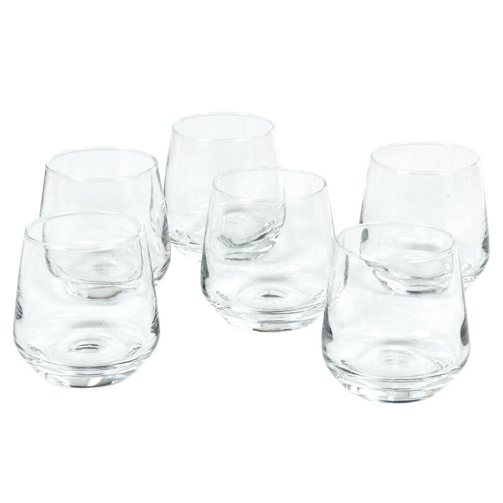 Verrine en verre transparente X 6