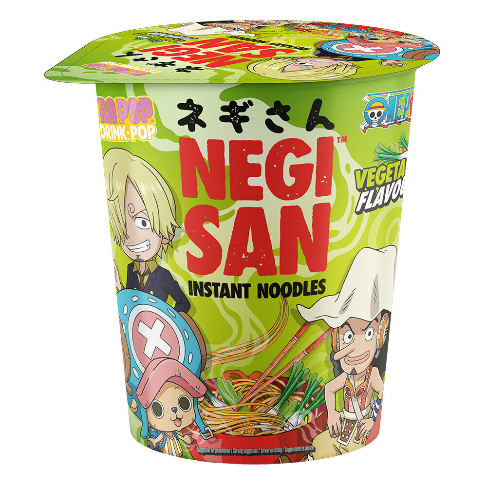 Nouilles instantanées Negisan goût légumes One Piece 65g