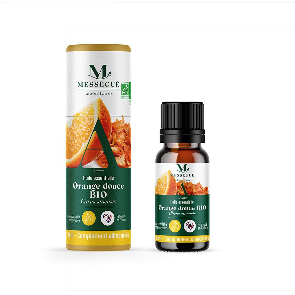 Huile essentielle Orange Douce Bio 10ML Messsegué