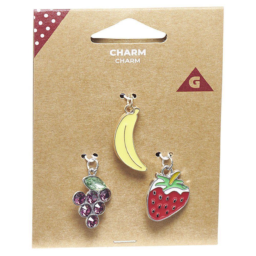 Charm fruit x3