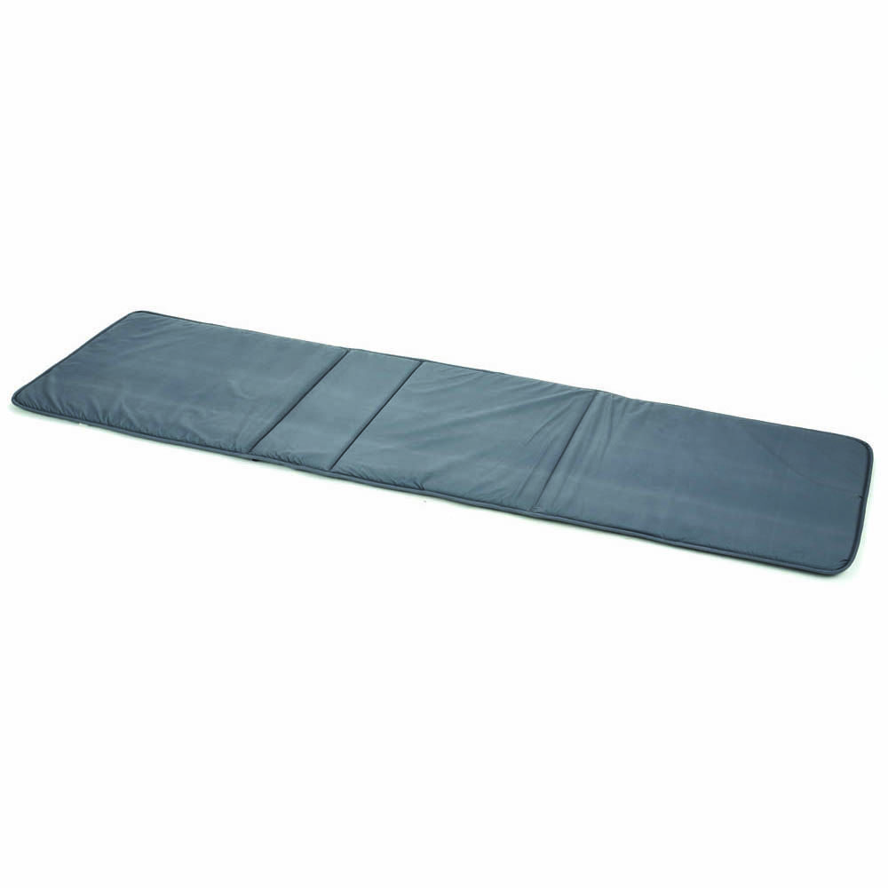 Coussin bain de soleil gris anthracite x2