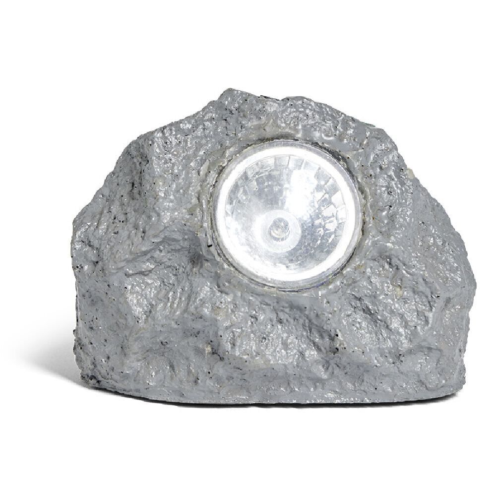 Lampe solaire imitation pierre Ø7xH10cm