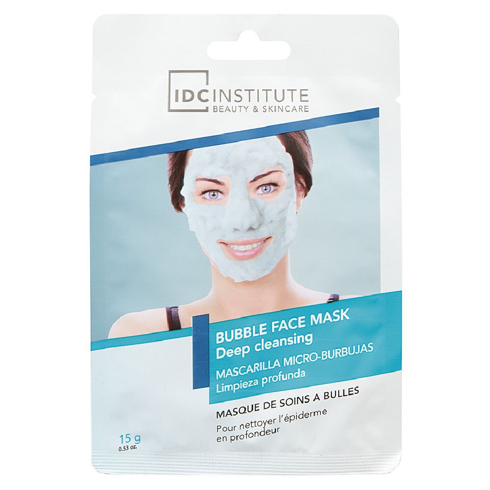 Masque de soin moussant pour le visage