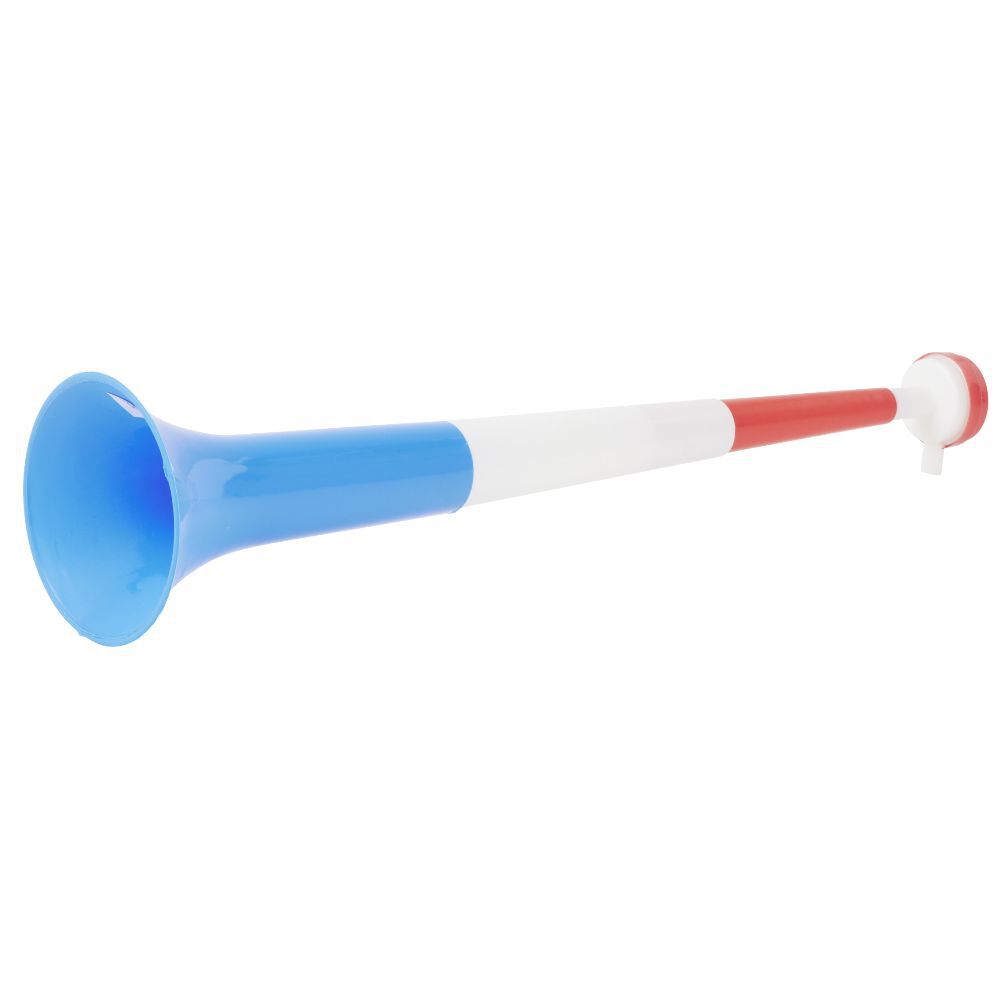 Trompette bleu blanc rouge L36cm