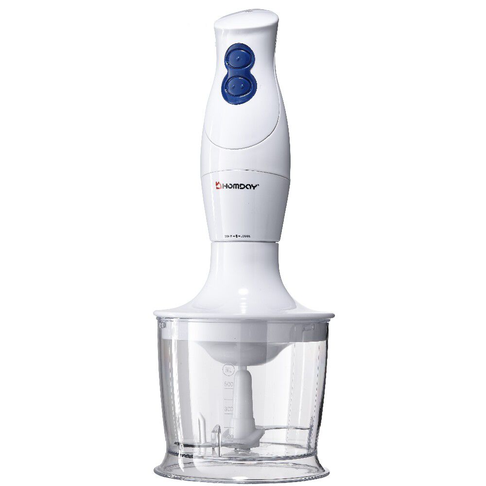 Mixeur à main 3 en 1 Homday blanc 350 ml