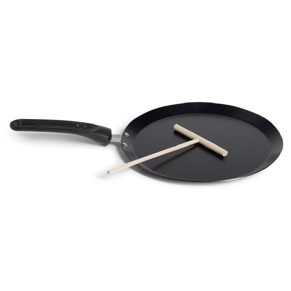 Crêpière Ø24cm avec spatule en bois