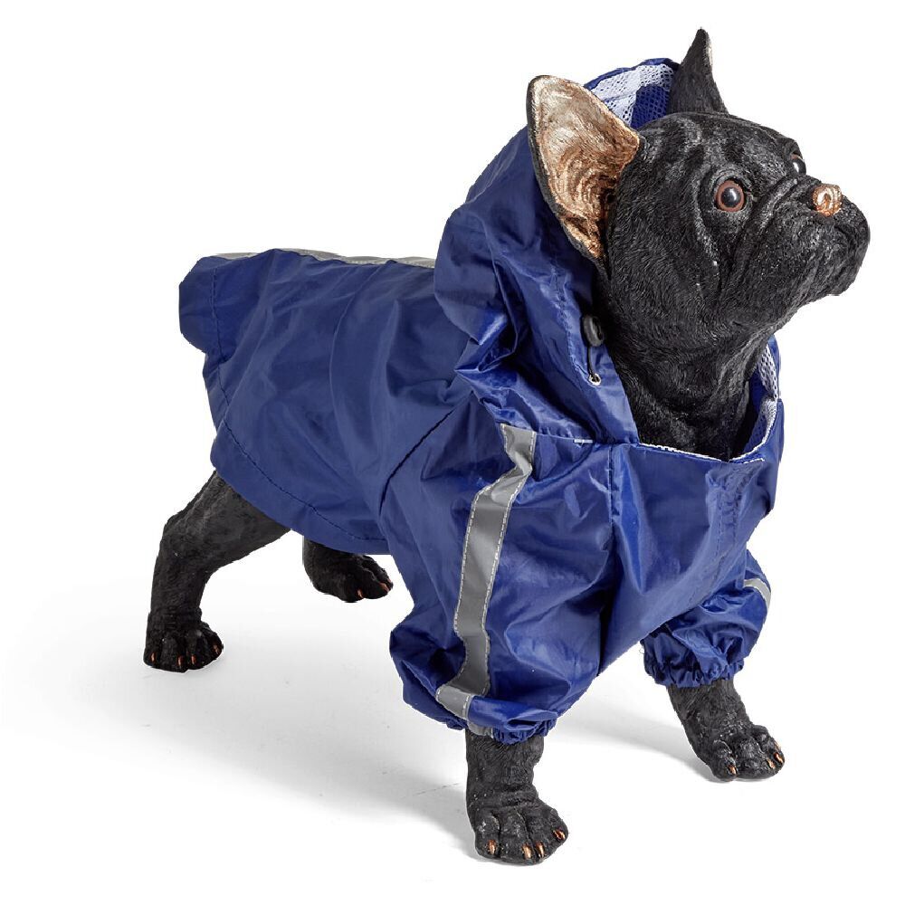 Manteau pour chien imperméable bleu - Taille S