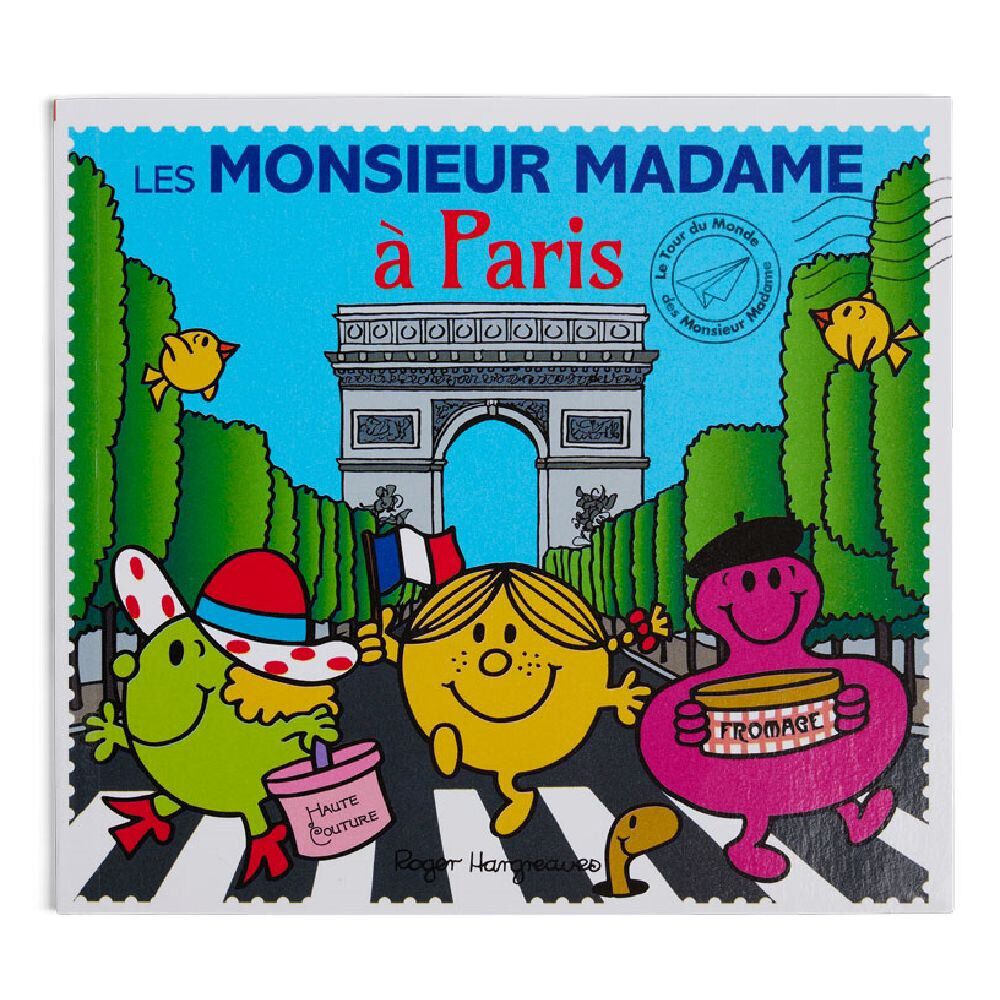 Livre d'histoire Monsieur Madame à Paris 40 pages