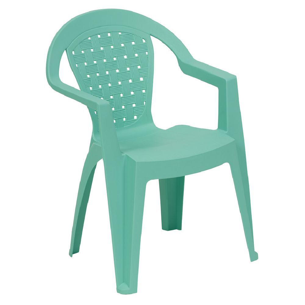 Fauteuil de jardin enfant Norma bleu 36x30xH50cm