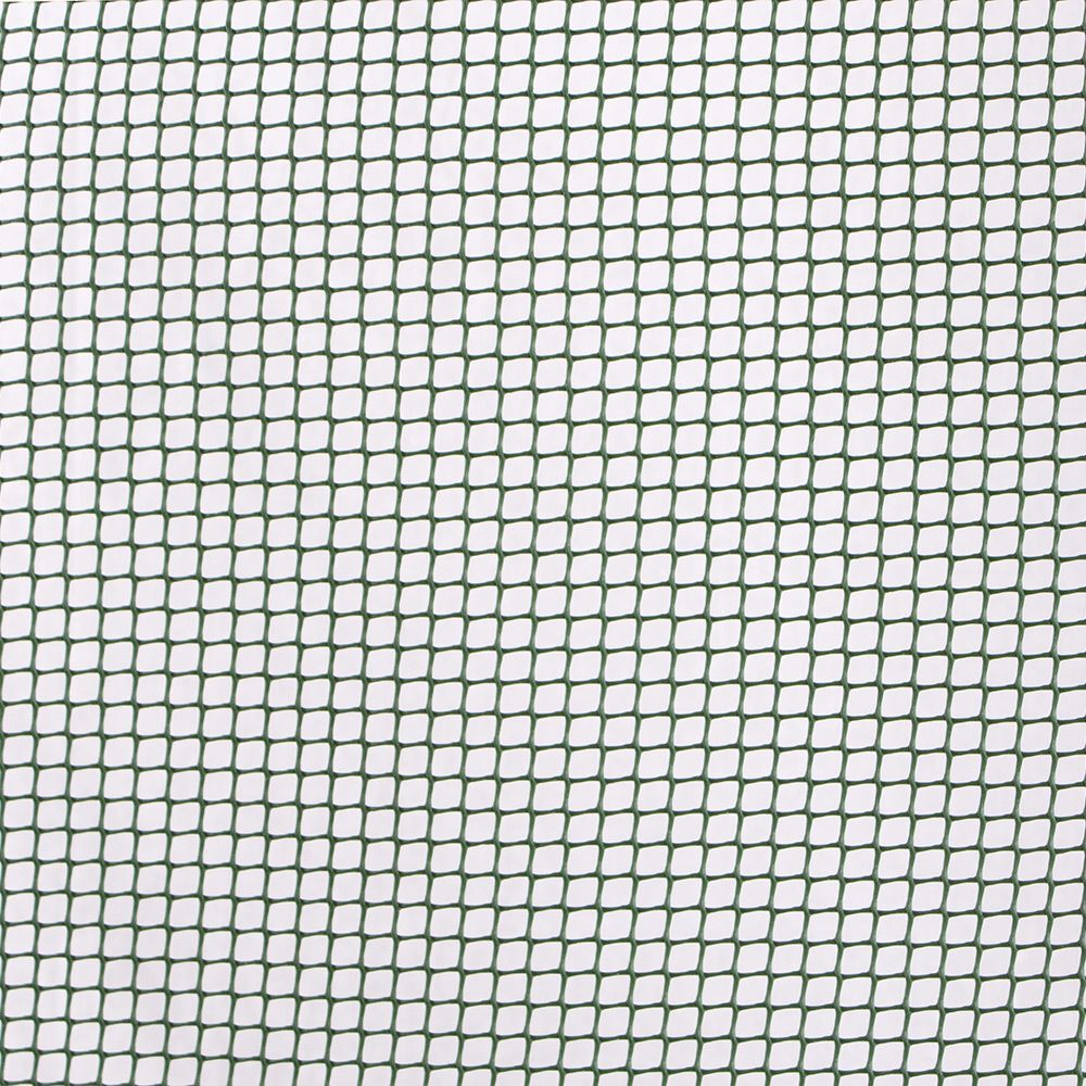 Grillage plastique maille carrée vert 300xH100 cm